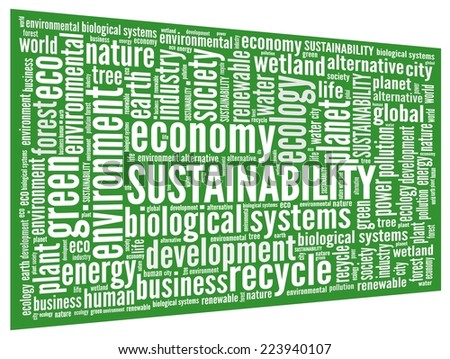 Renewable Energy Concept Word Collage Stock Illustration 125091077 ...