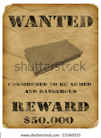 Free Printable Poster Templates | Creative Center Wanted paper template