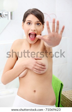 bathroom teen abused beautiful curvy ass nude