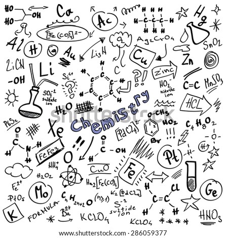 Doodle Stem Education Background Doodle Set Stock Photo 444886708 ...