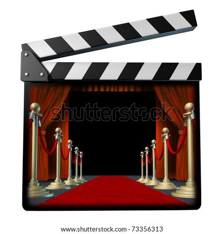 Red Carpet Hollywood Premier Grand Opening Stock Illustration 46531315 ...