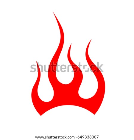 Flame Graphic Paint Job On Hot Stock Photo 25423750 - Shutterstock