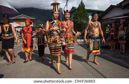 Sarawak Malaysia June 1 2014 People Stock Photo 196938383 - Shutterstock