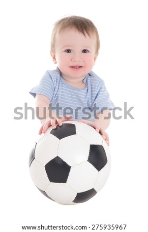 Cute Little Baby Soccer Ball Stock Photo 2694600 - Shutterstock