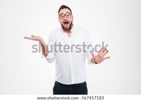 Man dressed in white Earlier in the same vision, Sister Lucy also reports seeing one she identified as “a Bishop dressed in white”. Interestingly, she did not refer to the Bishop in white as the Holy Father, but only said “we had the impression that he was the Holy Father”.