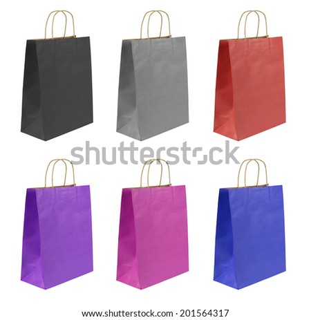 Shopping Bags Vector Illustration Stock Vector 6822052 - Shutterstock