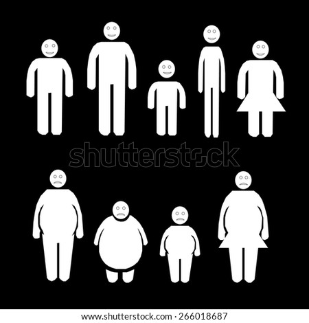 Woman Body Figure Size Icon Symbol Stock Illustration 110187668 ...