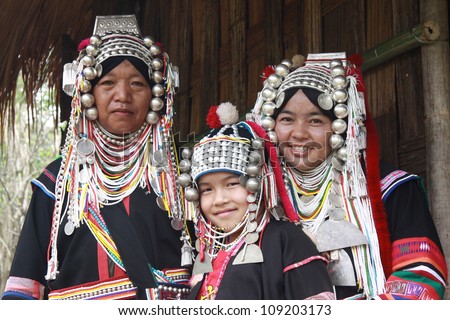 Chiang Rai Thailand Oct 1 Akha Stock Photo 109203182 - Shutterstock