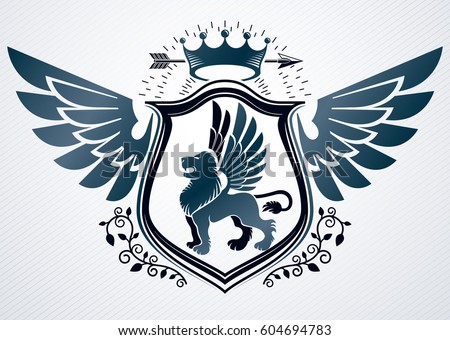 Winged logos vintage opinion. You Words... winged logos vintage apologise, but