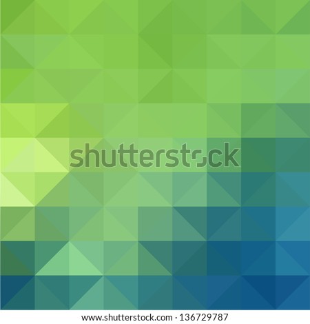Abstract Triangle Geometrical Multicolored Background Vector Stock ...