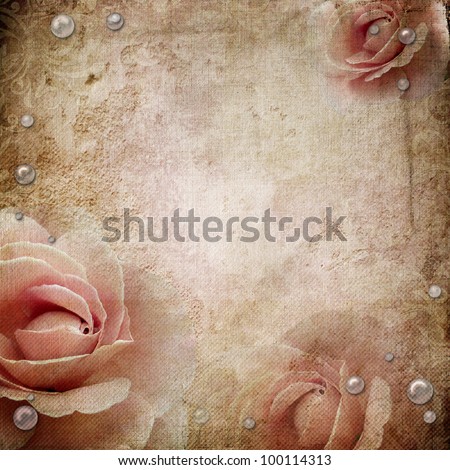 Grunge Beige Wedding Background Stock Illustration 100204325 - Shutterstock