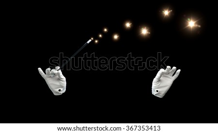 Gambling light wand