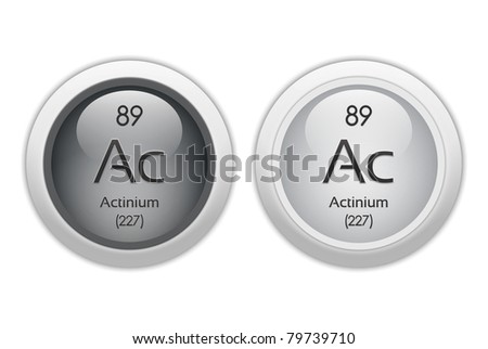 number atomic 89 Stock Sign Illustration Magnesium Chemical Symbol 3d