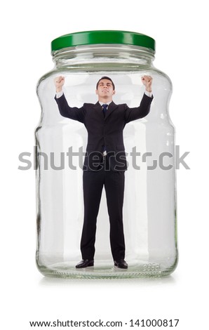 Man In Jar Stock Photos, Images, & Pictures | Shutterstock