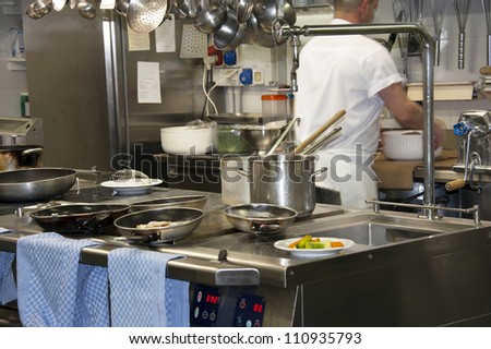 Restaurant Kitchen Stock Photo 82307593 - Shutterstock