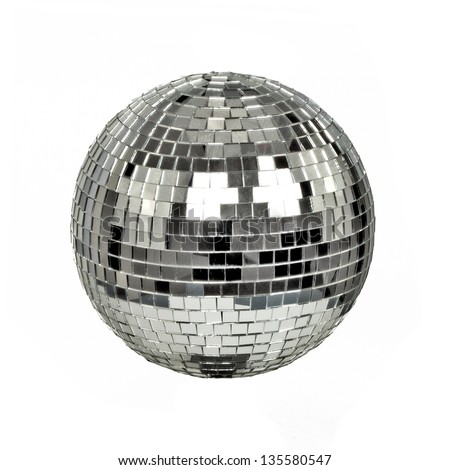 Big Silver Disco Ball Stock Photo 9355912 - Shutterstock