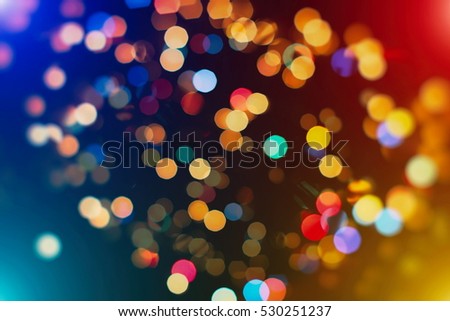 Abstract Blurred Blue Silver Glittering Shine Stock Photo 532523422 