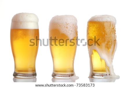 Green Bottle Beer On Ice Stock Photo 56529880 - Shutterstock