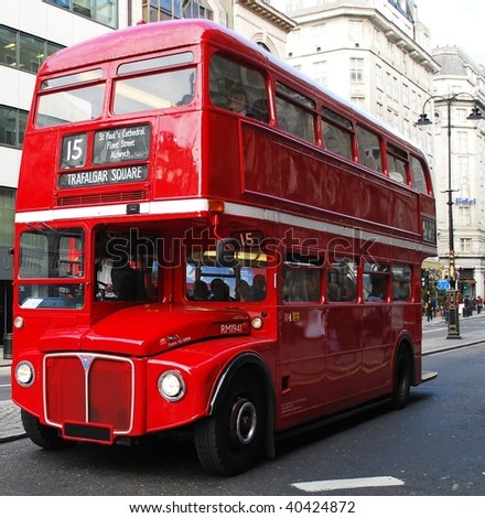 London Bus Stock Photo 40424872 - Shutterstock