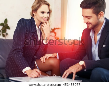 foreplay couple on couch bnc male twist on connector strip