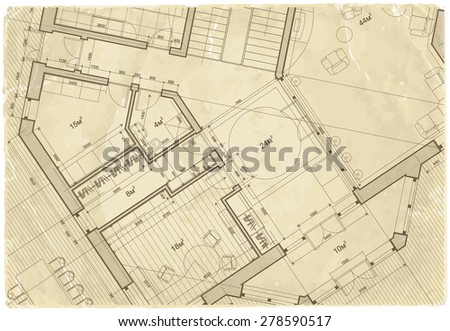 Architecture Drawing Paper architectural drawing house plan on texture stock vector 278590442 Architecture Drawing Paper architectural drawing house plan on texture stock vector 278590442