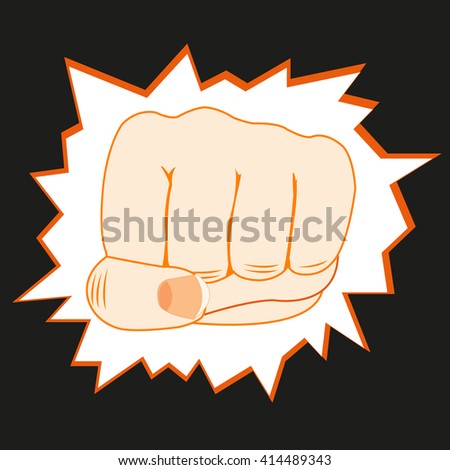 fist Thumb through Film porno frere soeur