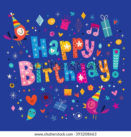 handwriting spanish means in Dagen Med Birthday Stock Gratulerer Norwegian Happy Vector