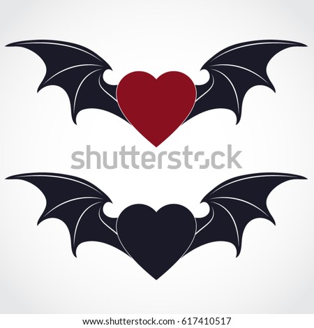 Real Bat Contours Silhouette Illustration Stock Illustration 131490248 ...