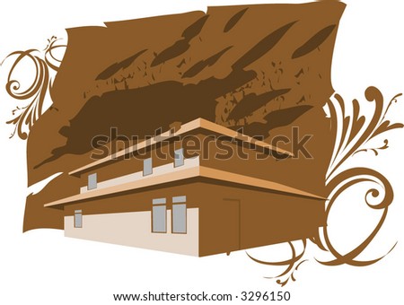 Cartoon Straw House Vector Clip Art Stock Vector 175935089 - Shutterstock