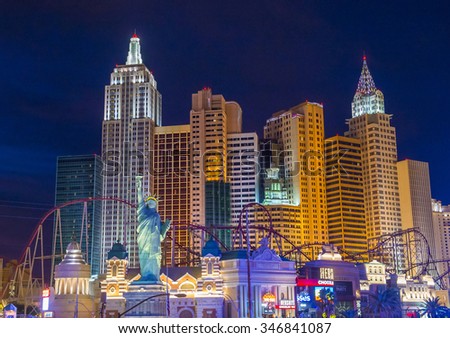 New York New York Las Vegas Stock Photo 6660244 - Shutterstock
