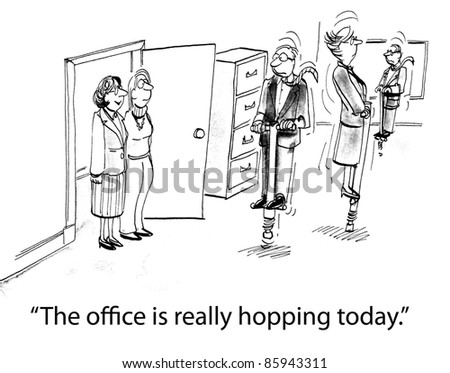 Business Cartoon On Obscene Worker Compensation Stock Illustration ...