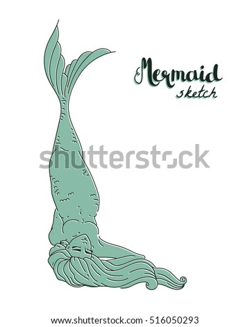 Free Free 187 Mermaid Laying Down Svg SVG PNG EPS DXF File