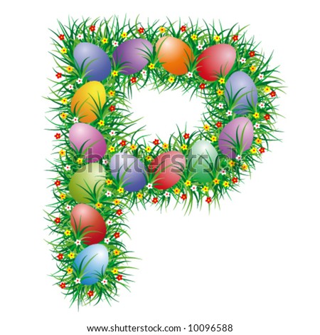 Letter C Christmas Tree Decoration Alphabet Stock Vector 6991012 ...