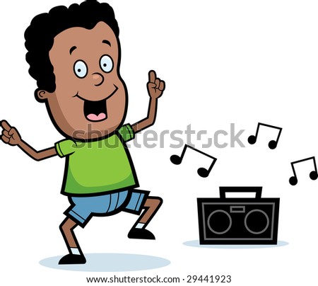 Dancing Boy Stock Vector 29441494 - Shutterstock