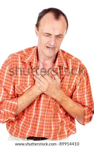 Both Mans Hands On Breast Because Stock Photo 91372637 - Shutterstock