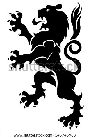 Lion Logo Set Stock Vector 175359050 - Shutterstock