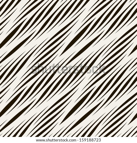 Seamless pattern. Irregular abstract striped texture with a diagonal ...