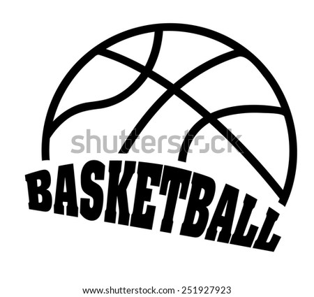 Basketball Fun Text Stock Vector 162718733 - Shutterstock