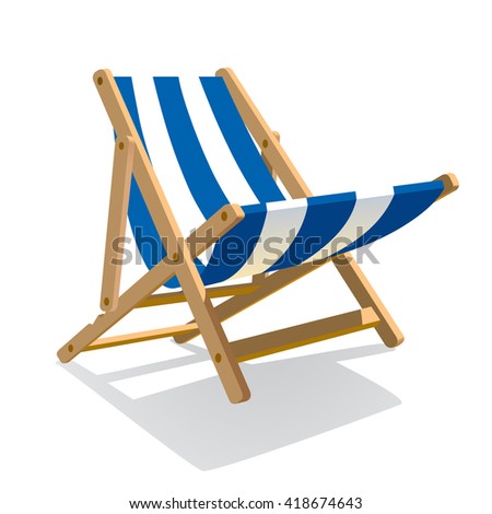 Beach Chair Vector Beach Chair Vector