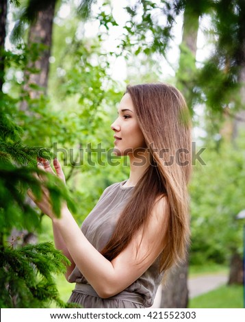 https://thumb10.shutterstock.com/display_pic_with_logo/877519/421552303/stock-photo-the-young-beautiful-sexy-woman-in-park-on-walk-421552303.jpg