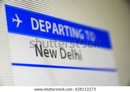 departing