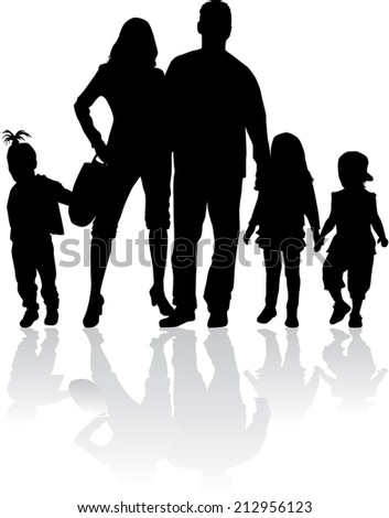 Editable Vector Silhouette Sequence Life Stages Stock Vector 626086130 ...