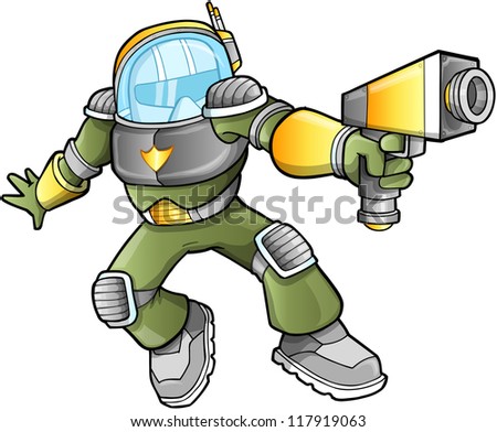 Cartoon Robot Stock Vector 185651036 - Shutterstock