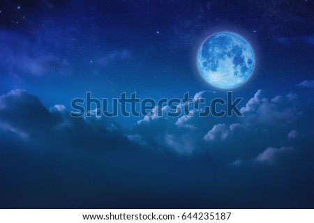 Night Sky Background Cloudy Sky Shining Stock Vector ...