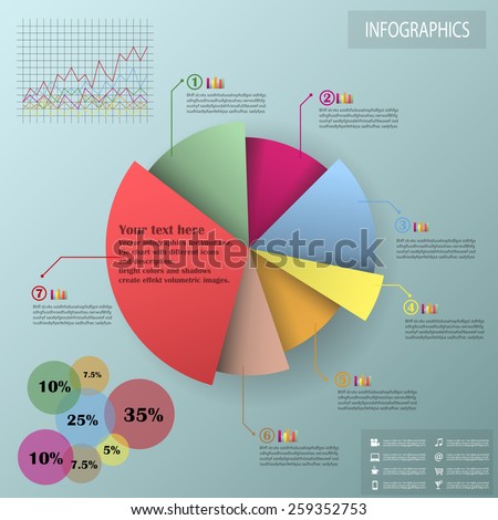 Vector Abstract Chart Infographic Stock Vector 116925163 - Shutterstock