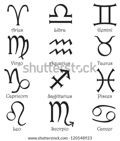 Zodiac Symbols Stock Photos, Images, & Pictures | Shutterstock