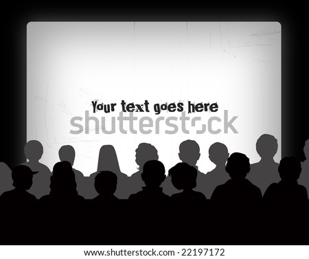 Conference Room Illustration People Conference Hall Stock Vector ...