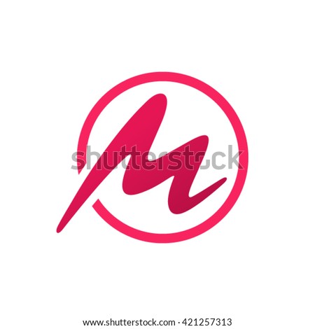 Vector Logo M Stock Vector 421257313 - Shutterstock
