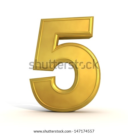 Openwork Numerals Number Four Stock Vector 65819617 - Shutterstock