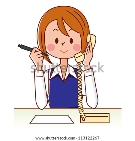 Girl cartoon phone call Stock Photos, Images, & Pictures | Shutterstock